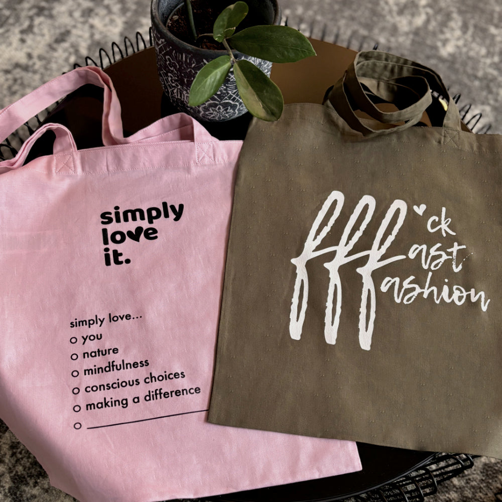 simply love it - Deine Statement Bag für positive Veränderung