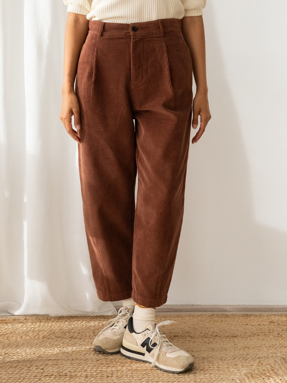 TWOTHIRDS Cordhose Haruku Cappuccino für Damen