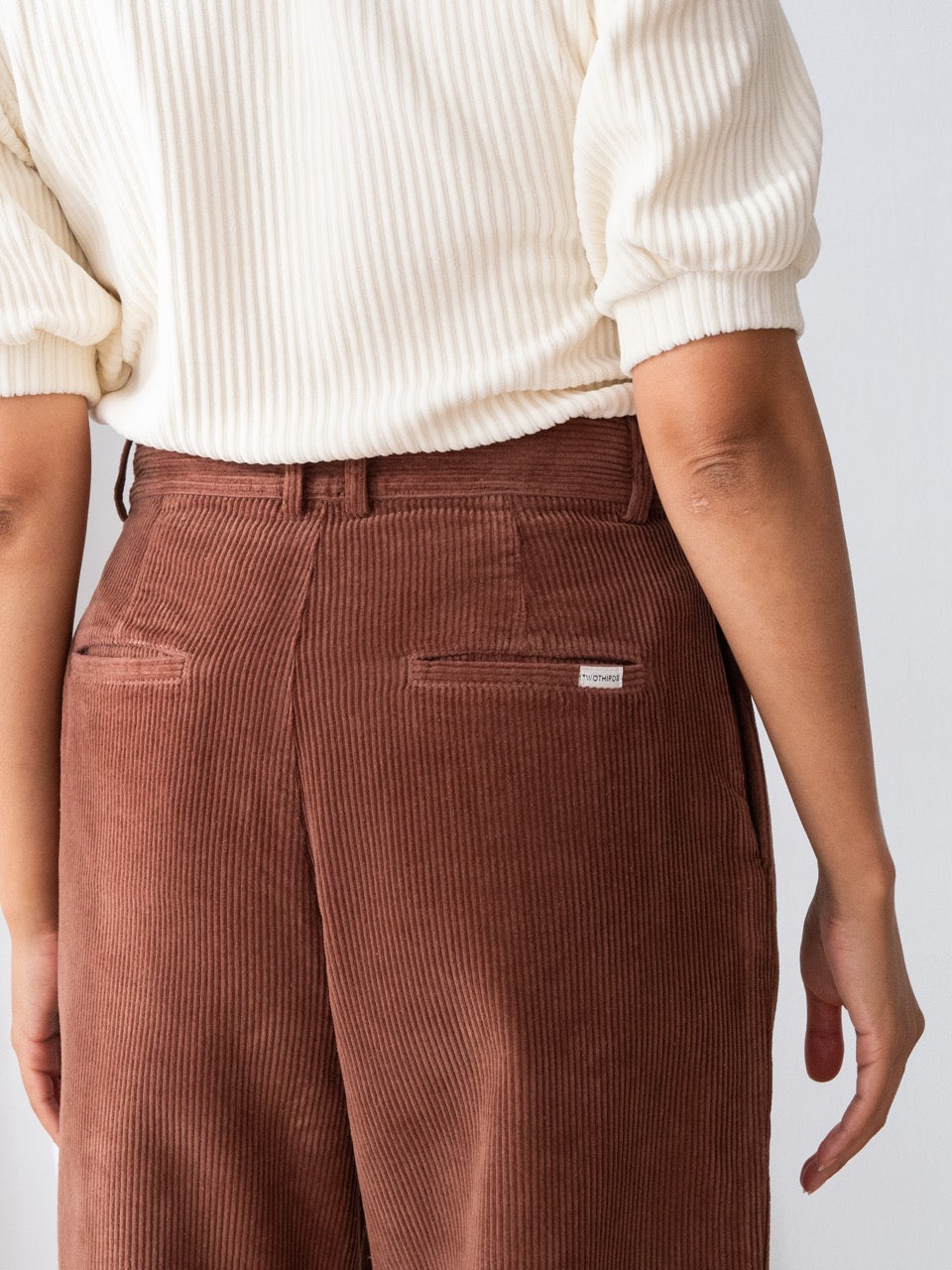 TWOTHIRDS Cordhose Haruku Cappuccino für Damen