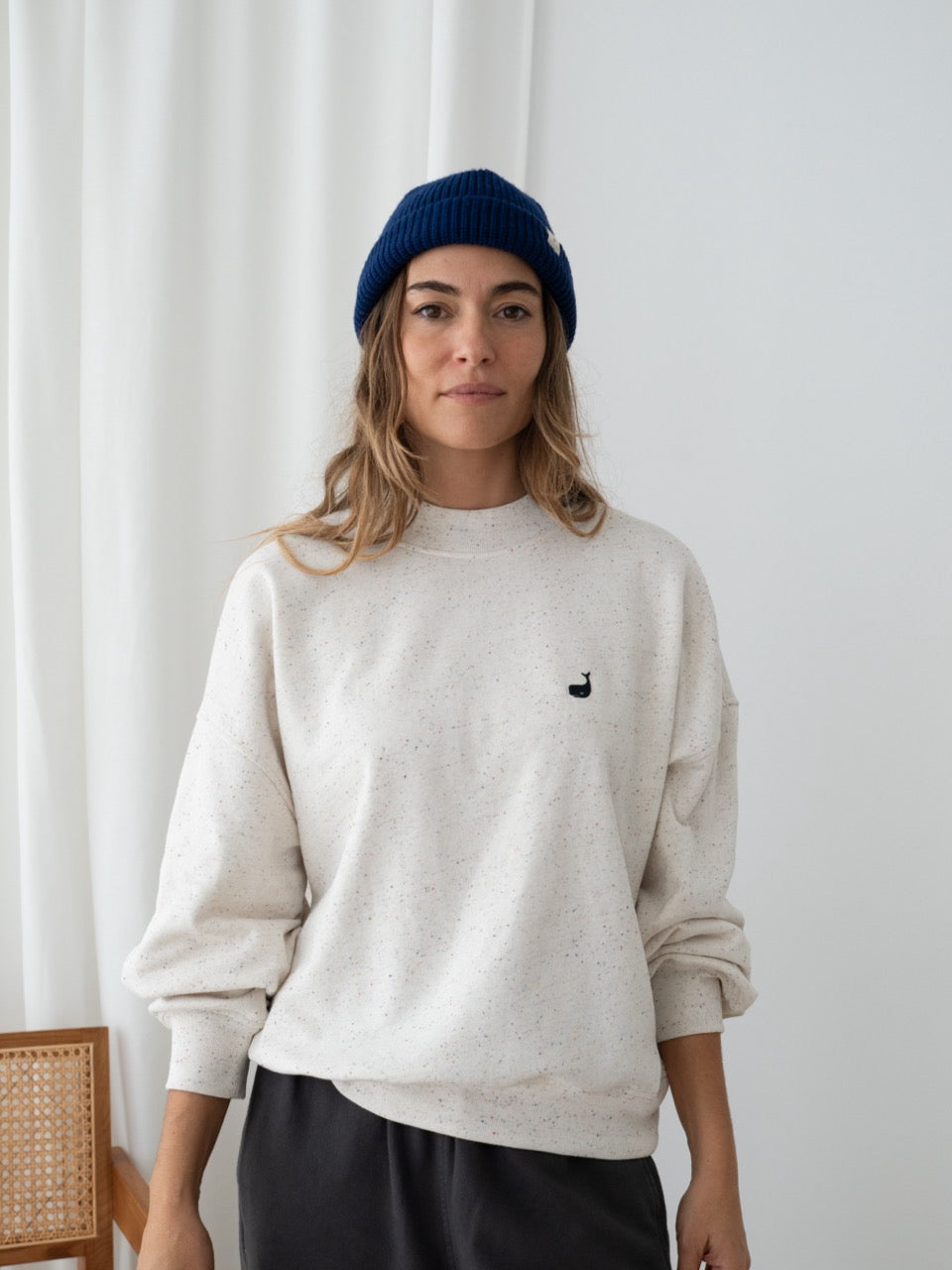 TWOTHIRDS Merino Mütze Indigo Blue