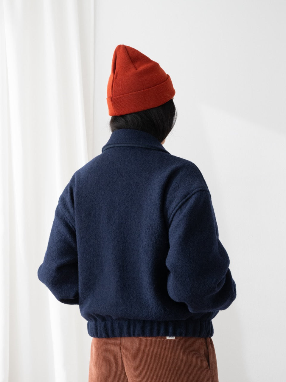 TWOTHIRDS Jacke Rennell Navy aus Wolle für Damen