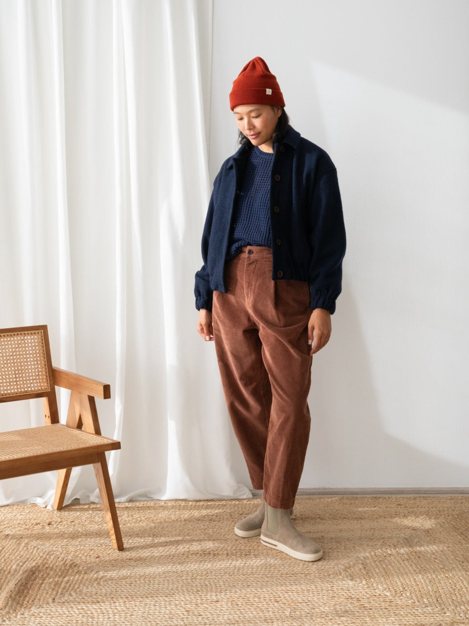 TWOTHIRDS Cordhose Haruku Cappuccino für Damen