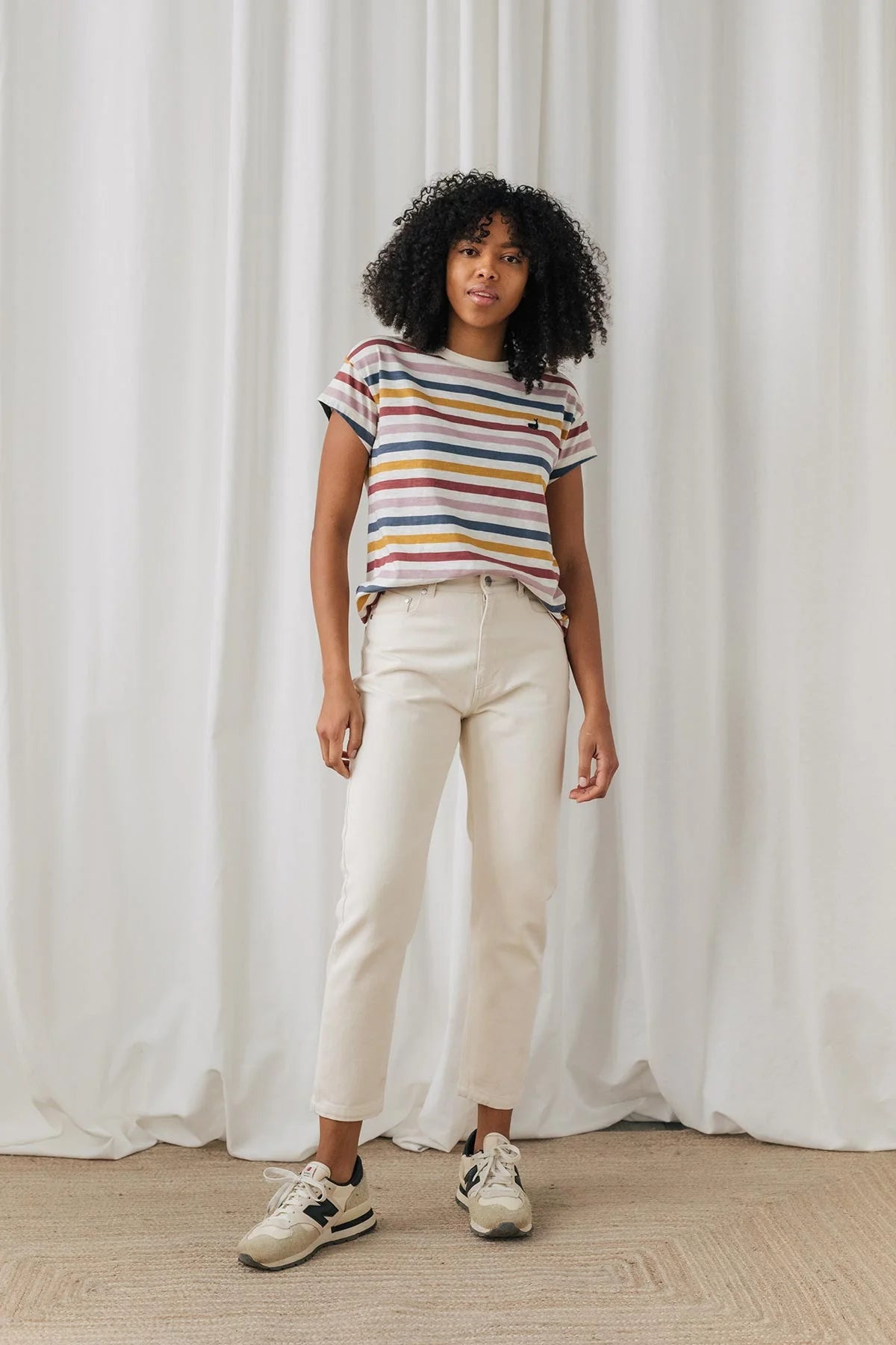 TWOTHIRDS T-Shirt Arena Stripes für Damen