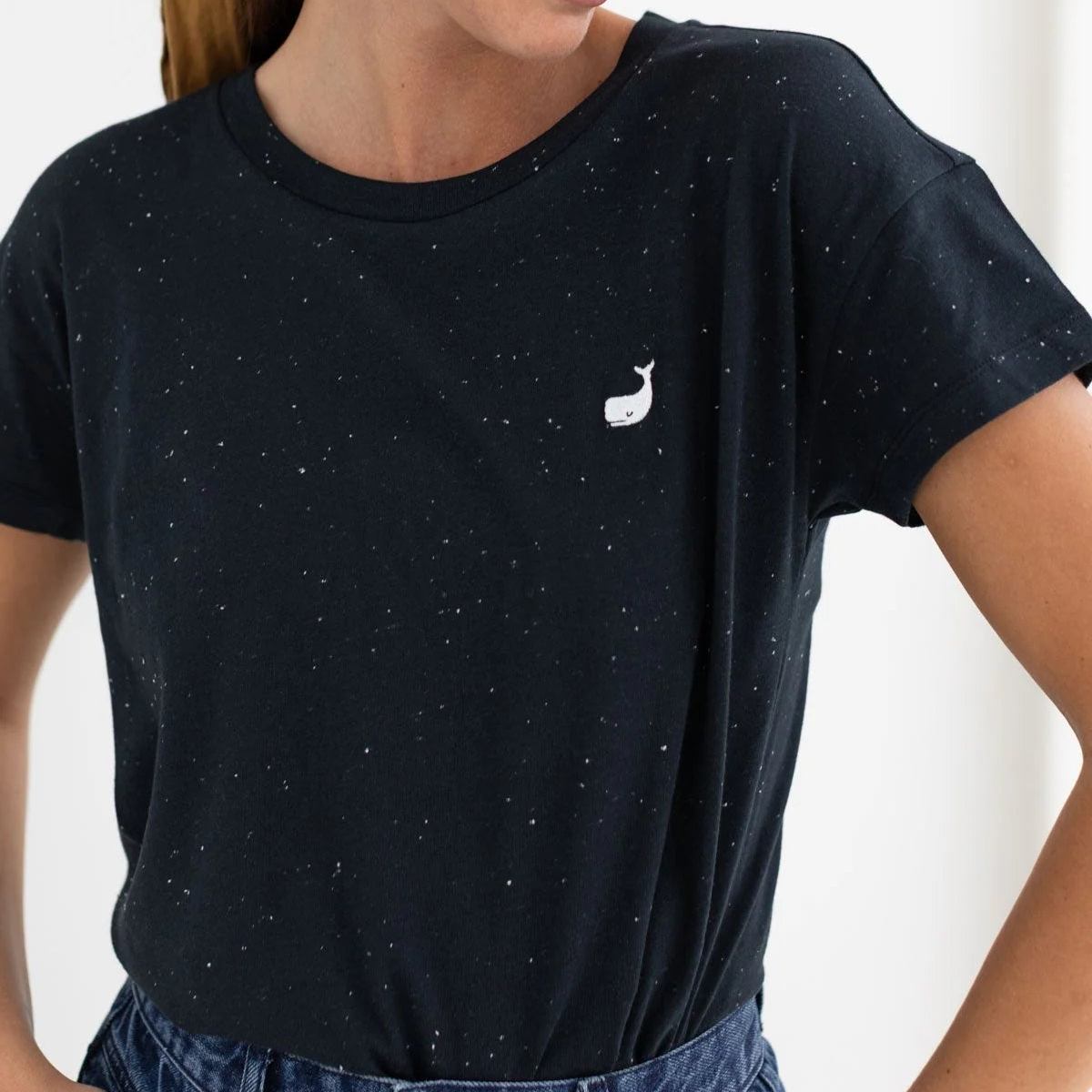 TWOTHIRDS T-Shirt Sepanggar black für Damen