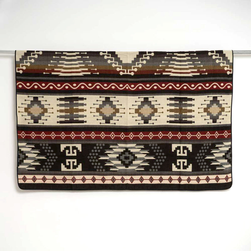 ETHNO Kingsize Decke Red