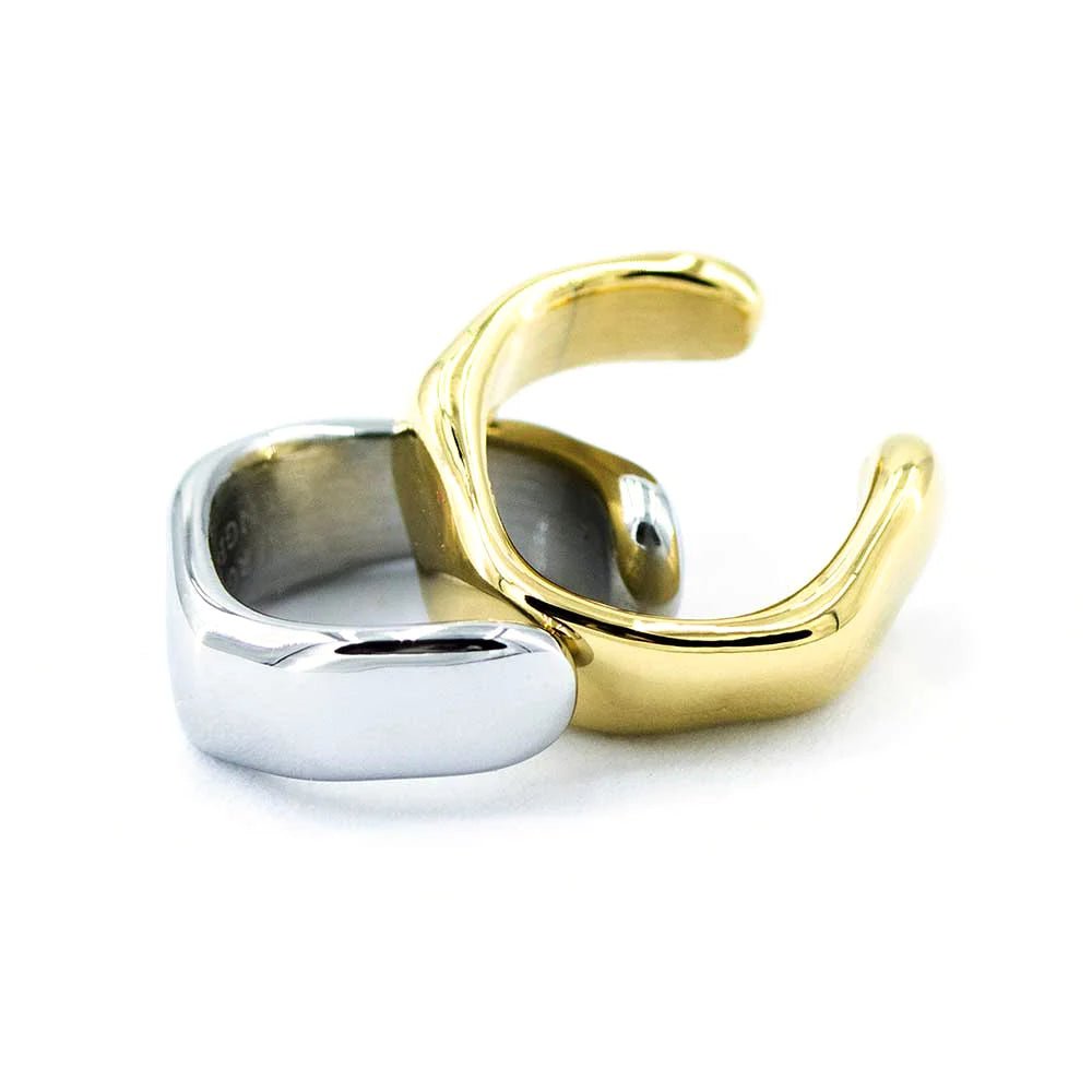 Sergio Engel Earcuff für Damen (gold und silber aus Edelstahl) simply love it.- simply love it.