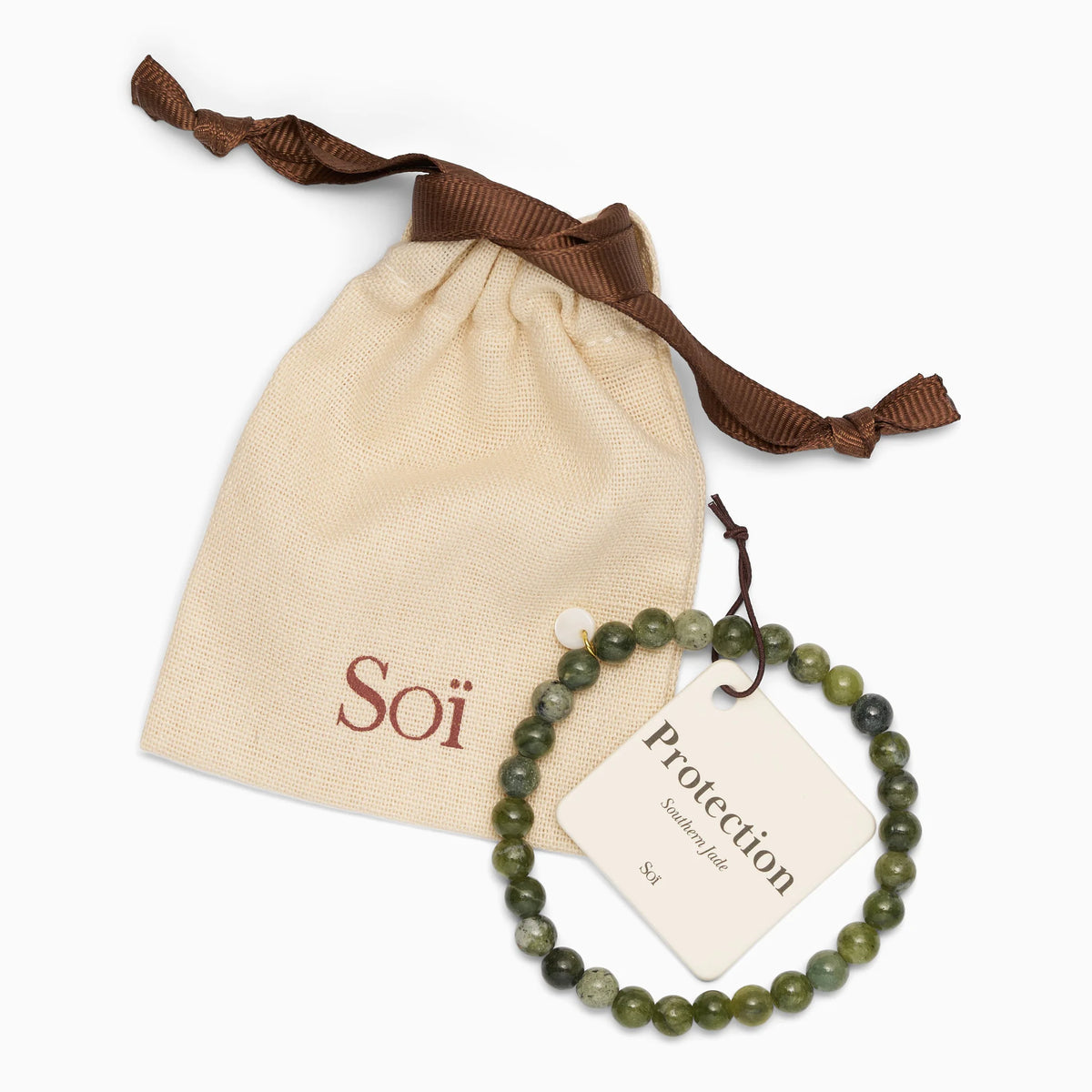 Armband für Damen Southern Jade "Protection" - Symbol für Schutz | Soï