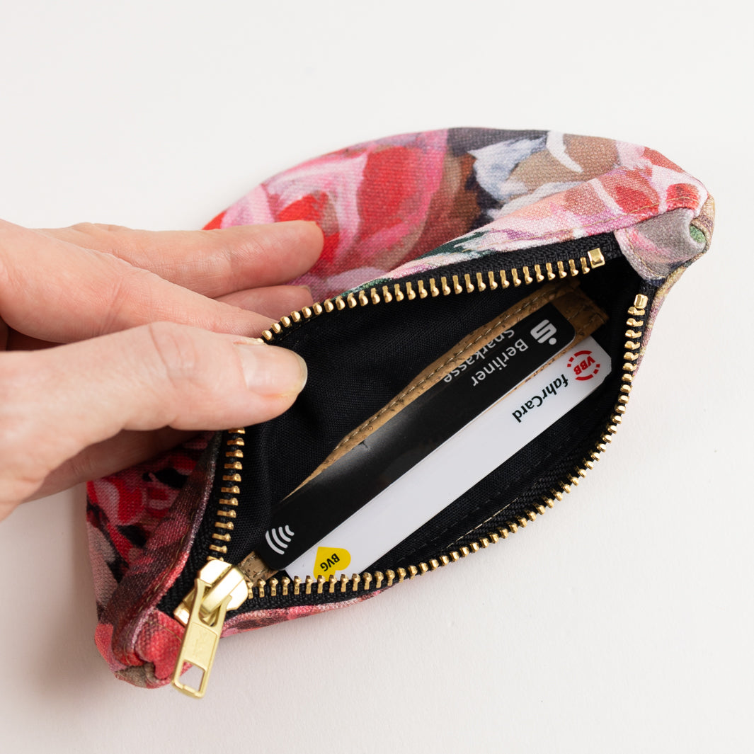 Moon Bag Geldbörse Spring Blossom - vegan und handgefertigt in Berlin | NOAS