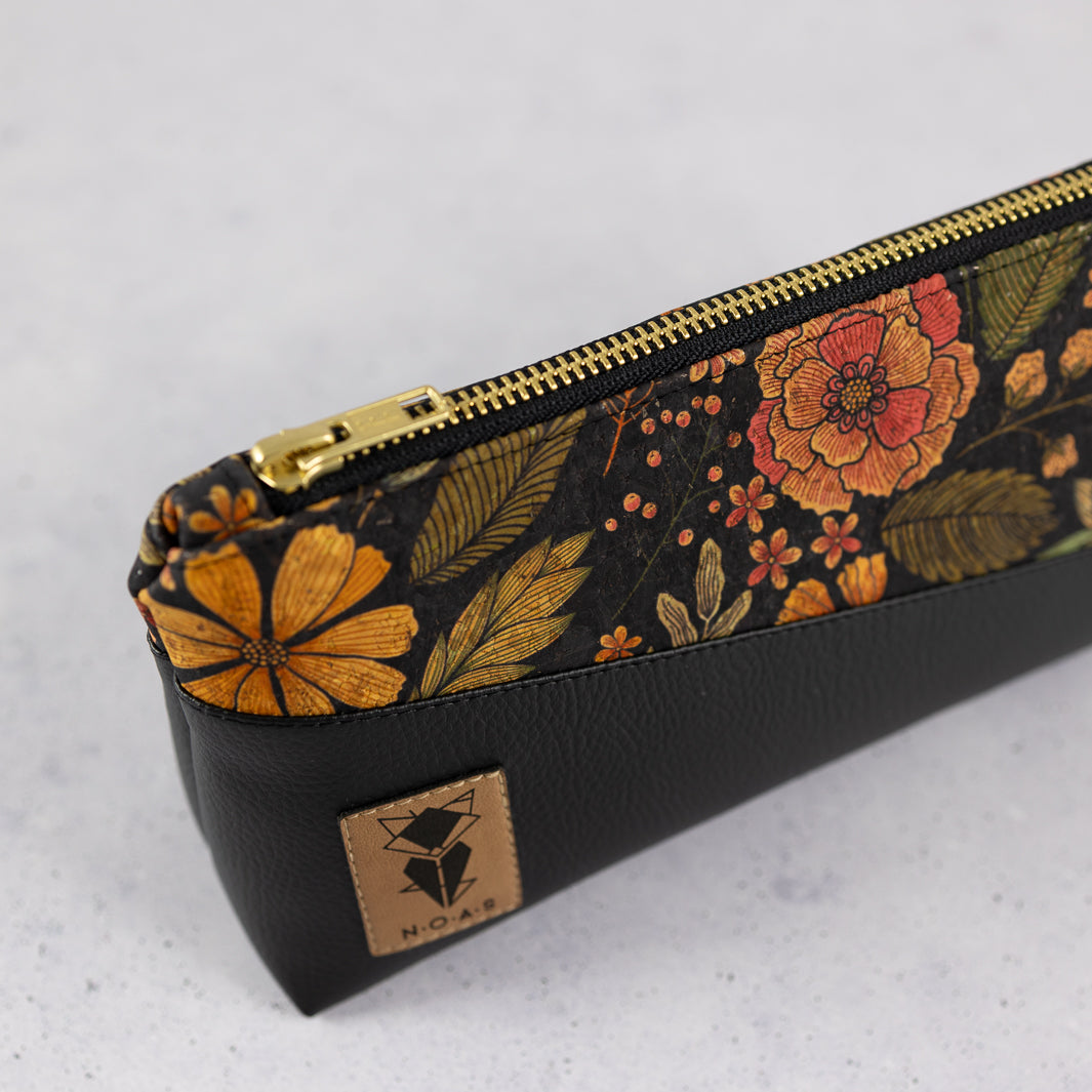 Kosmetiktasche Kork Flower