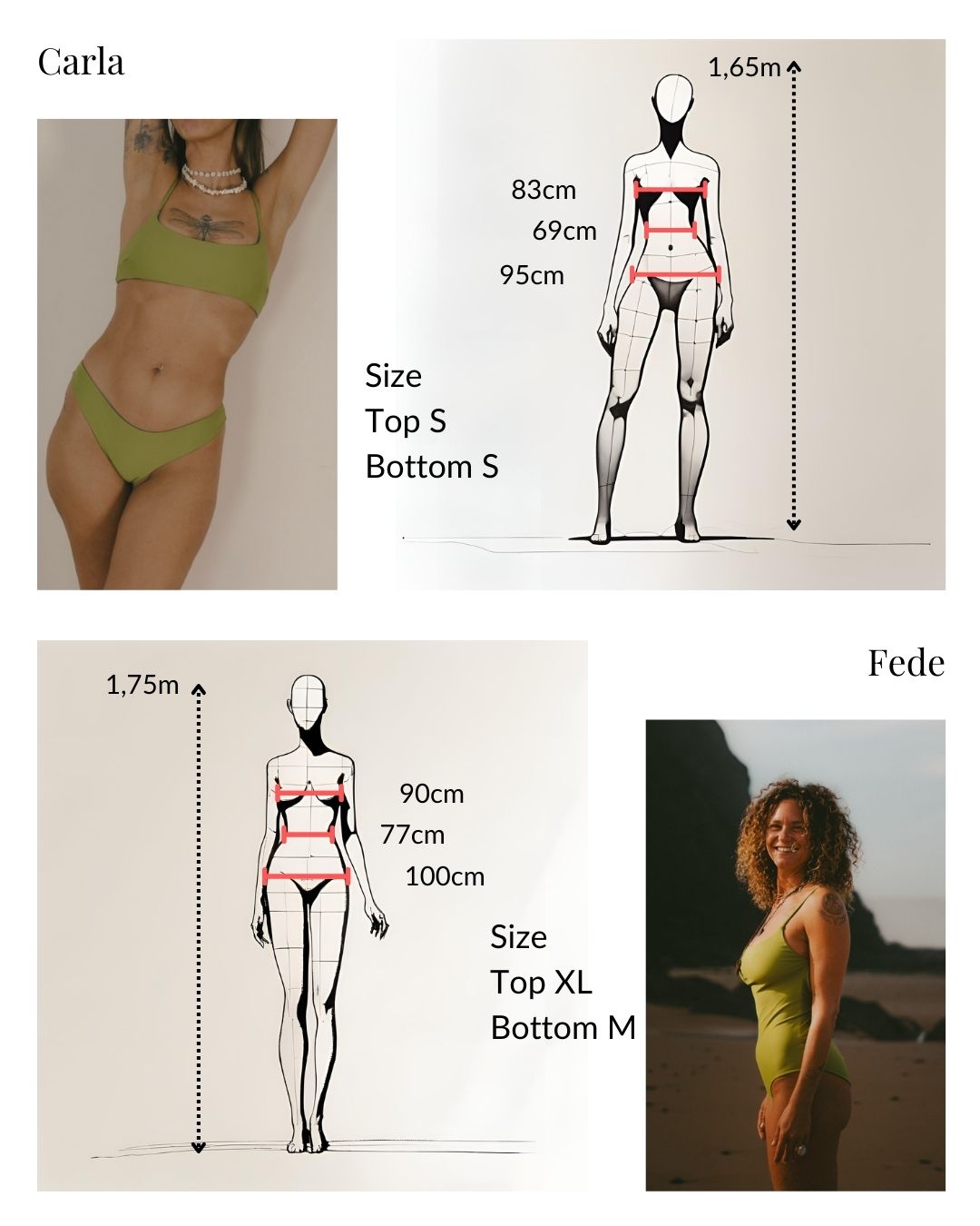 Luna Surge Brazilian Bikini Top in Forestwater