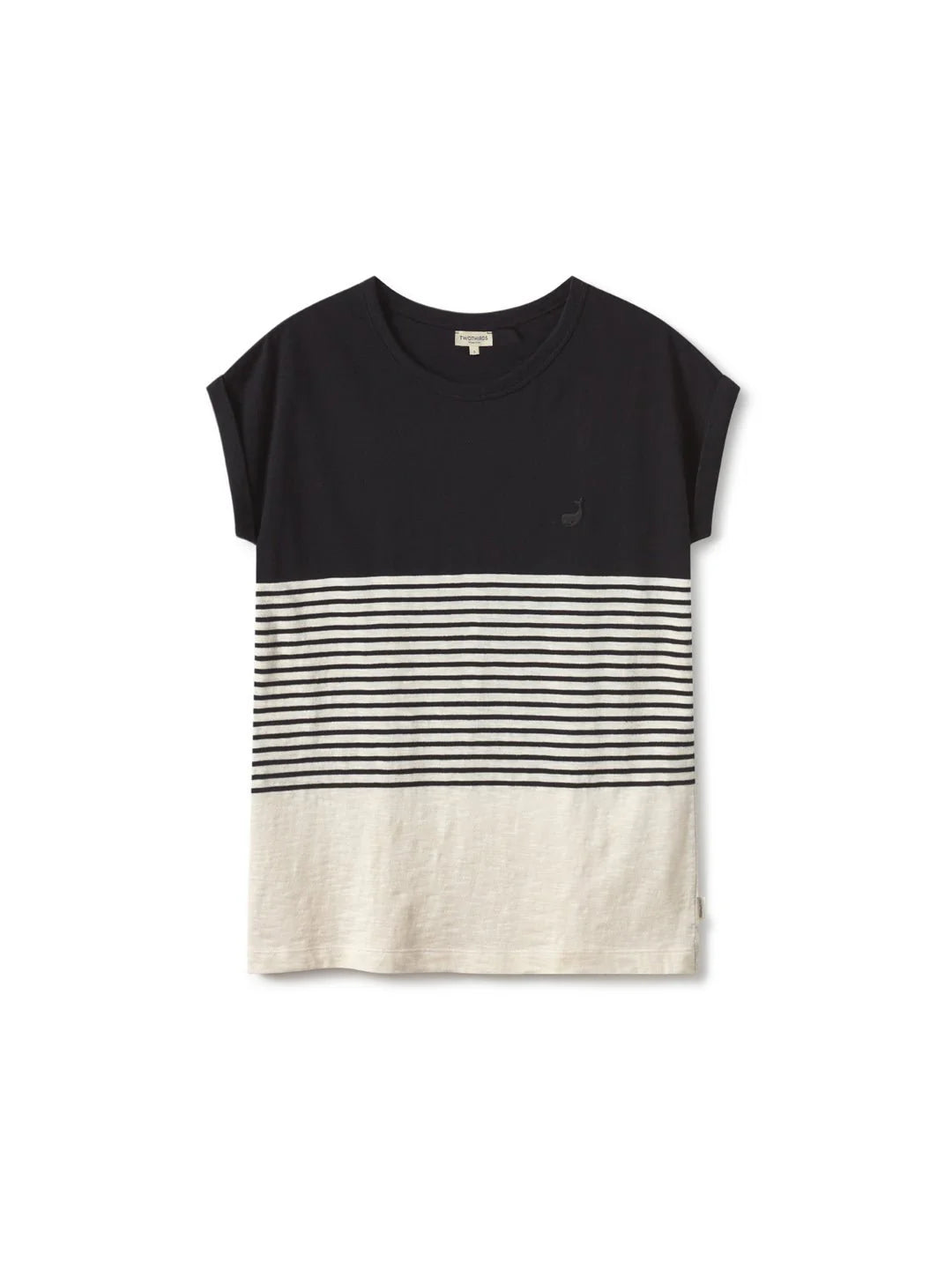 TWOTHIRDS T-Shirt Molène Black für Damen (Bio-Baumwolle)