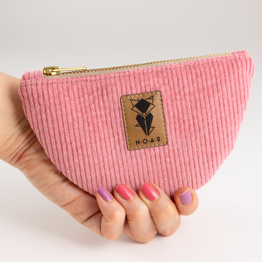 Moon Bag Geldbörse Cord Bubblegum