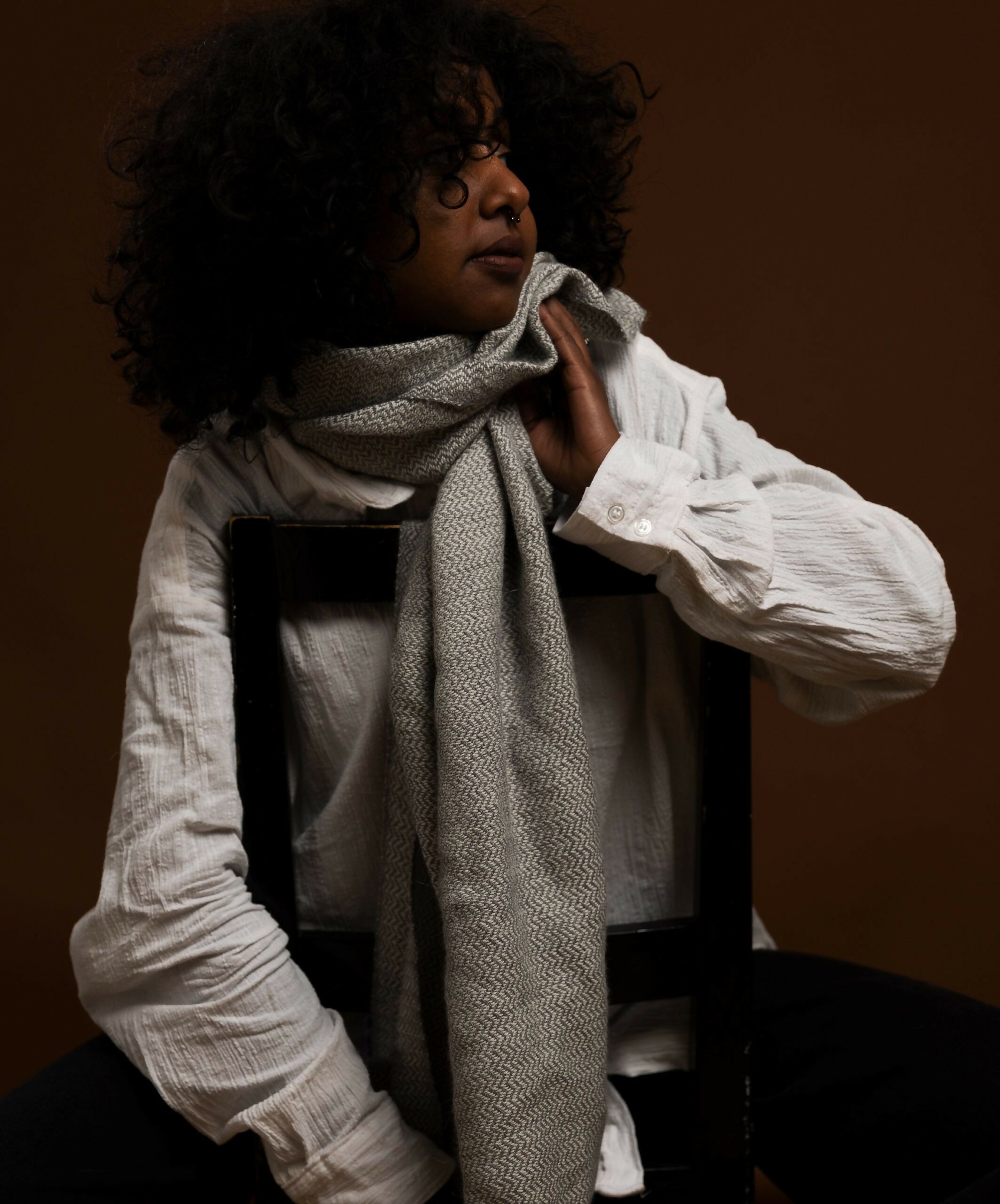 Schal AMALIA aus Alpakawolle