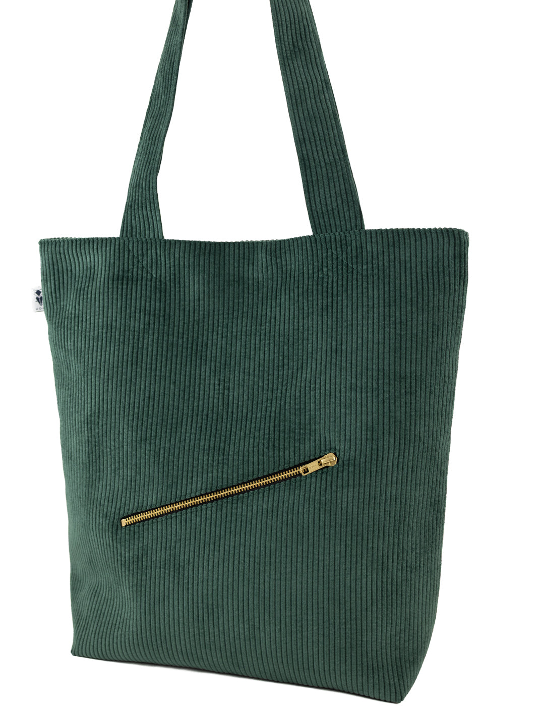 Cord Shopper Waldgrün - vegan und handgefertigt in Berlin | NOAS