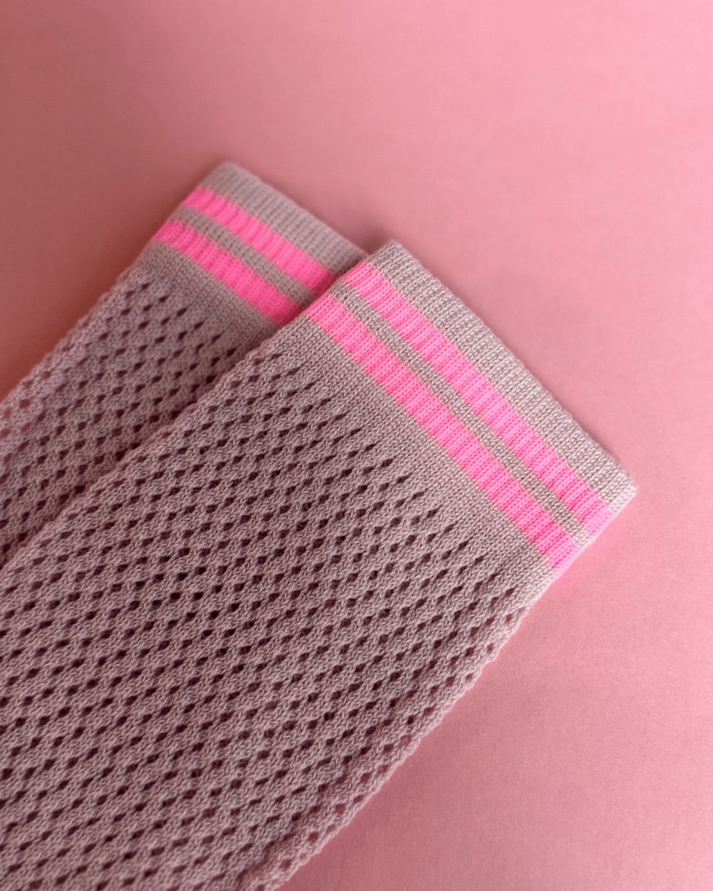 Ooley Socken Streetmood Net Neon Pink