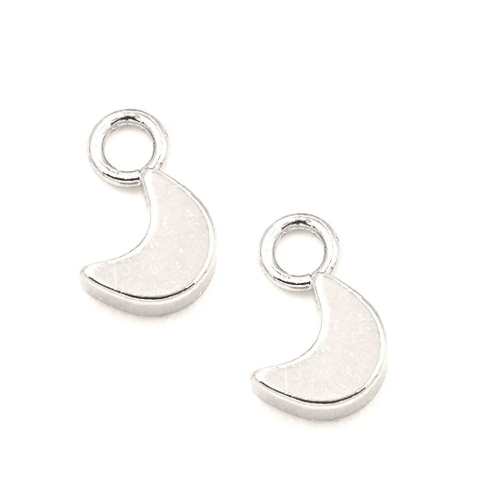 Sergio Engel Parts Halbmond in silber