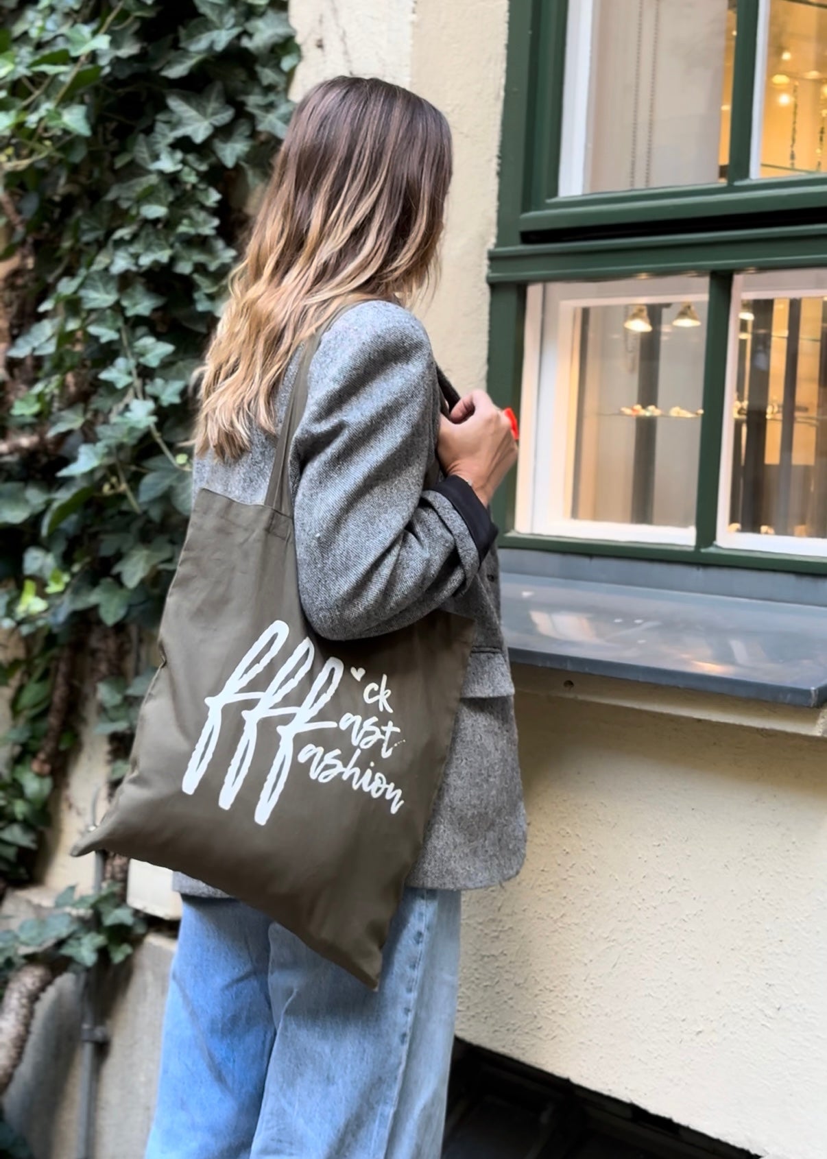 Statement Bag F*ck Fast Fashion