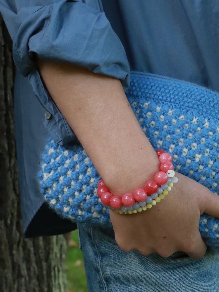 Armband für Damen Chunky Redstone Quarz "Clarity" - Symbol für Klarheit | Soï simply love it.- simply love it.