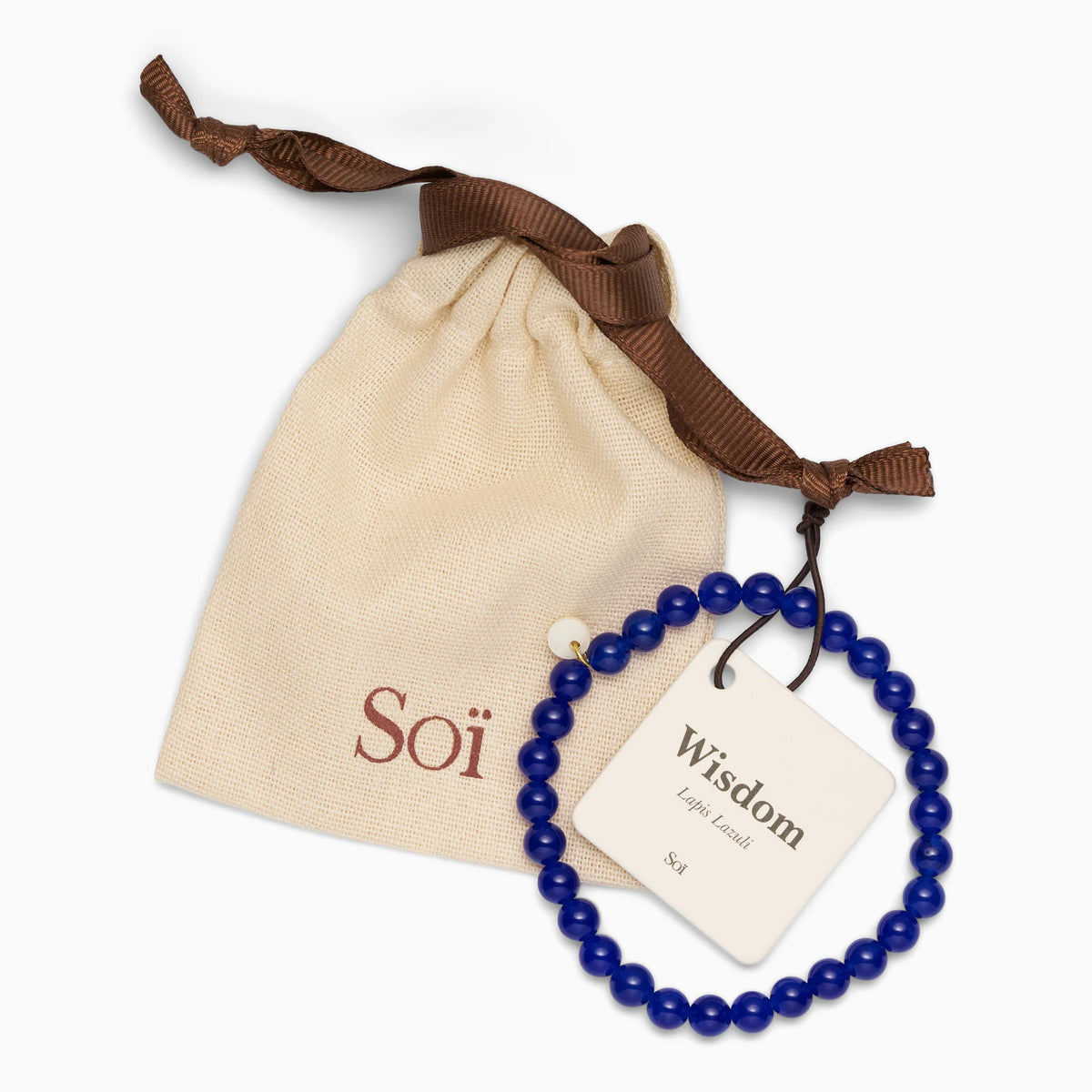 Armband für Damen Lapislazuli "Wisdom" – Symbol für Weisheit | Soï