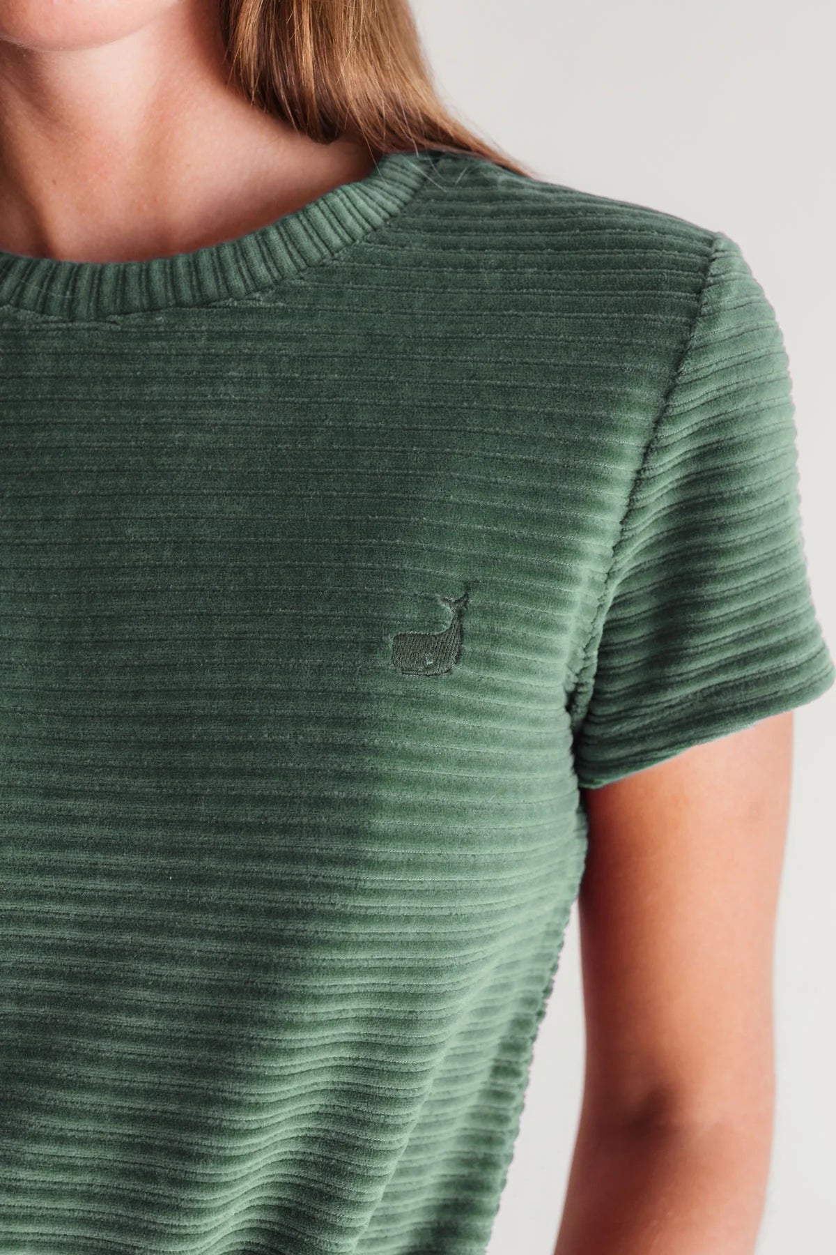 Damen Nicki Shirt grün Twothirds Detail