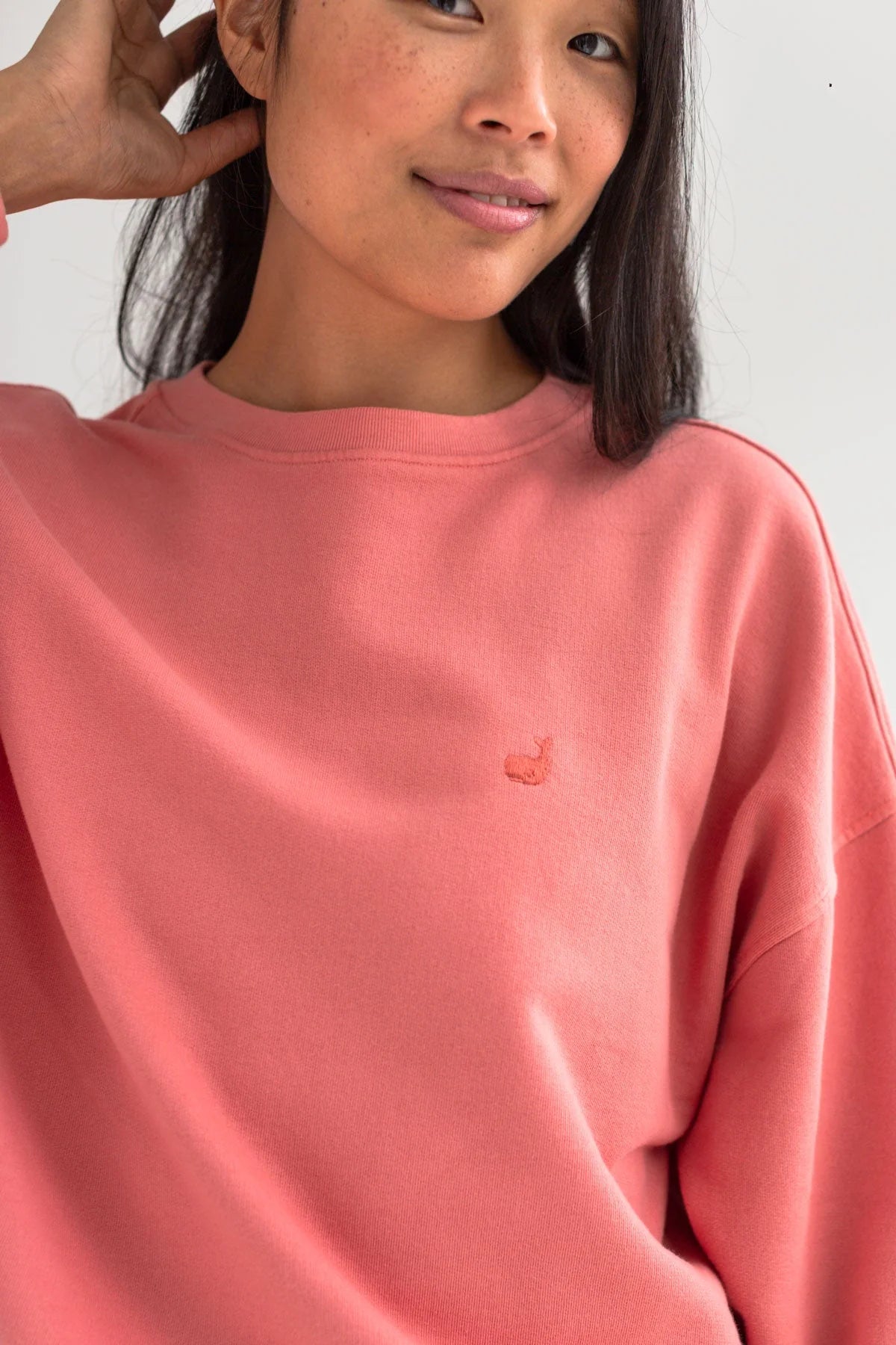 Sweatshirt Niza pink aus Bio-Baumwolle von Twothirds