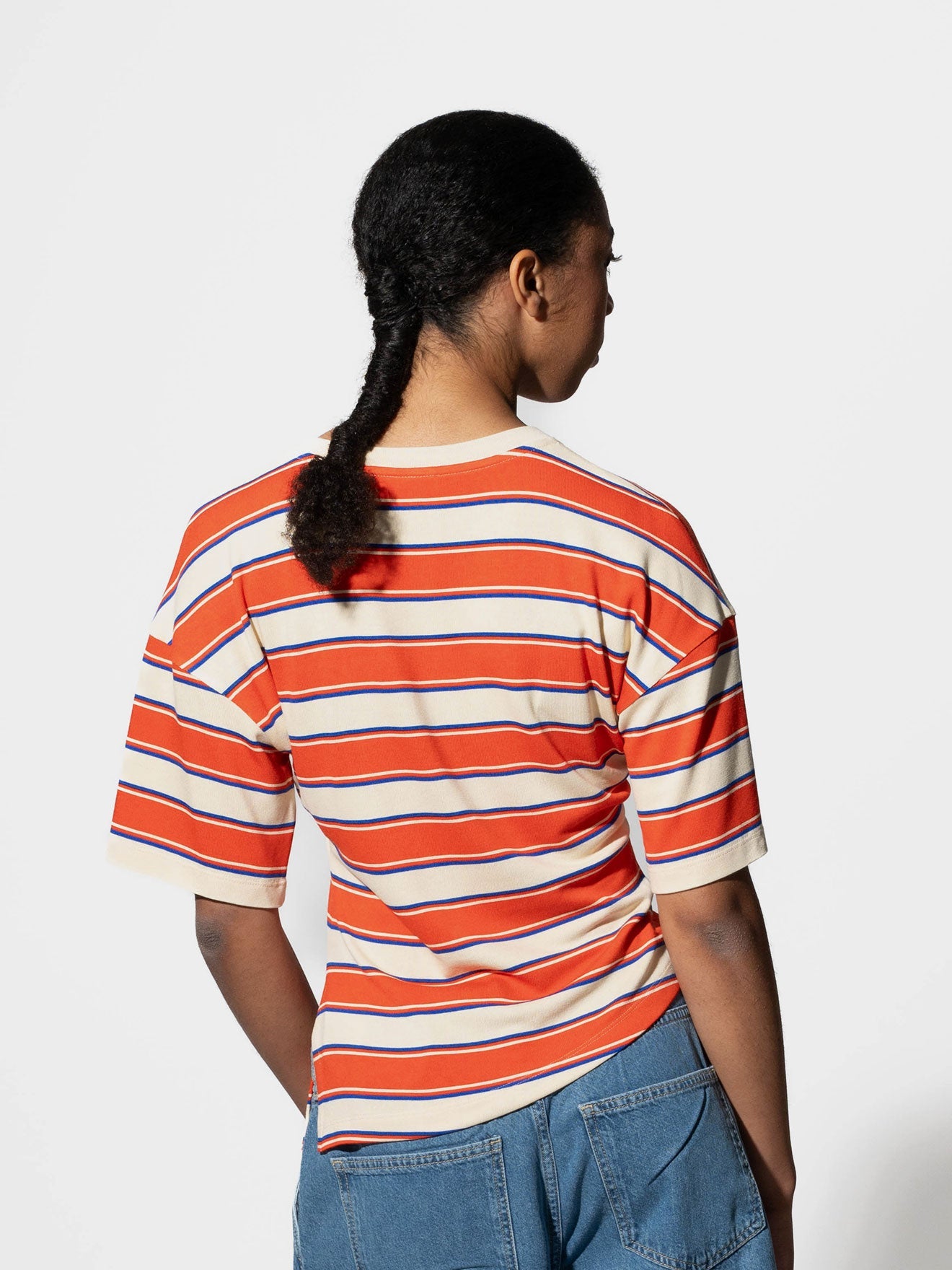 JULIE T-Shirt mit Streifen aus Viskose