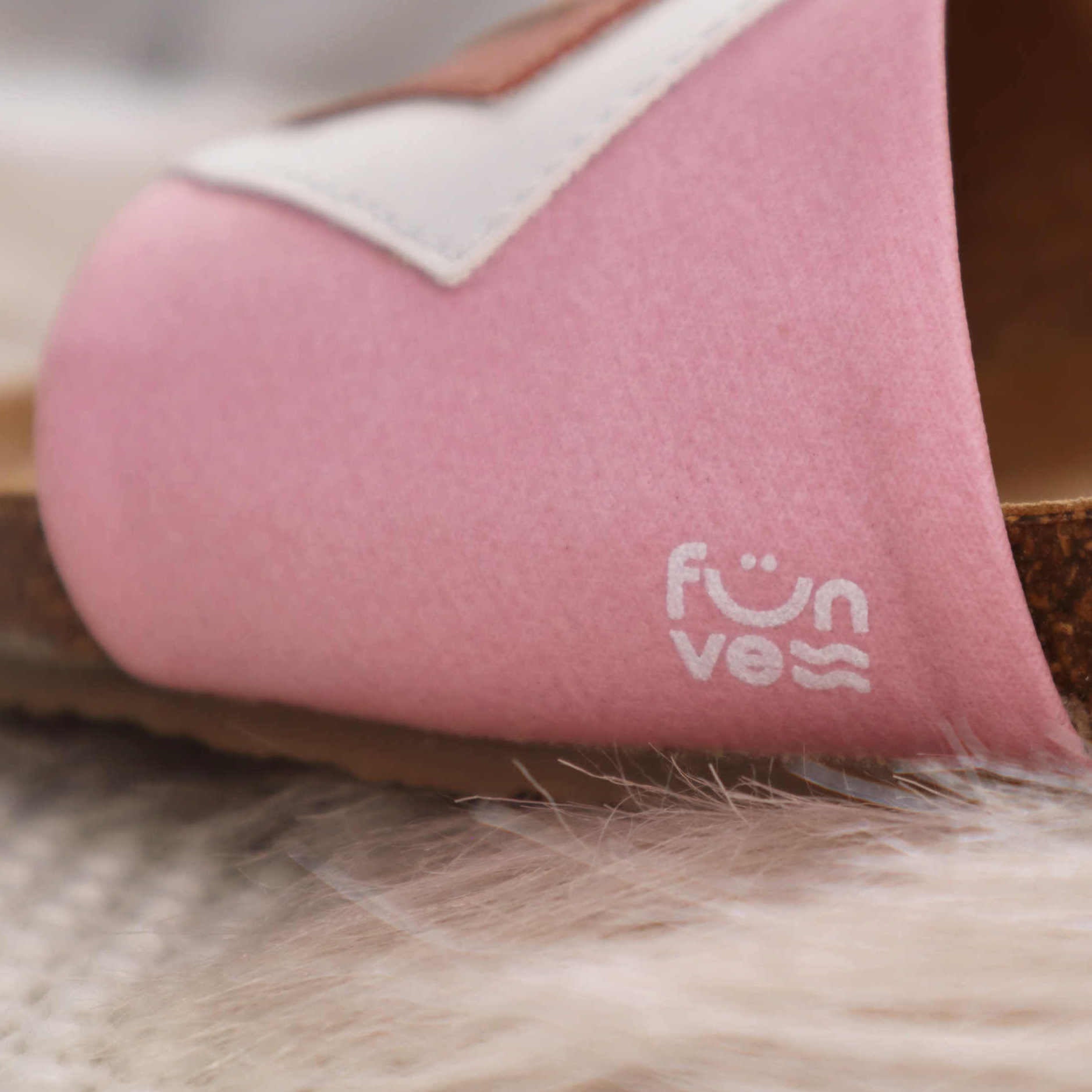 'DAWN' - Gelbe Sandalen in Senf, Terracotta, Weiß, Rosa - vegan