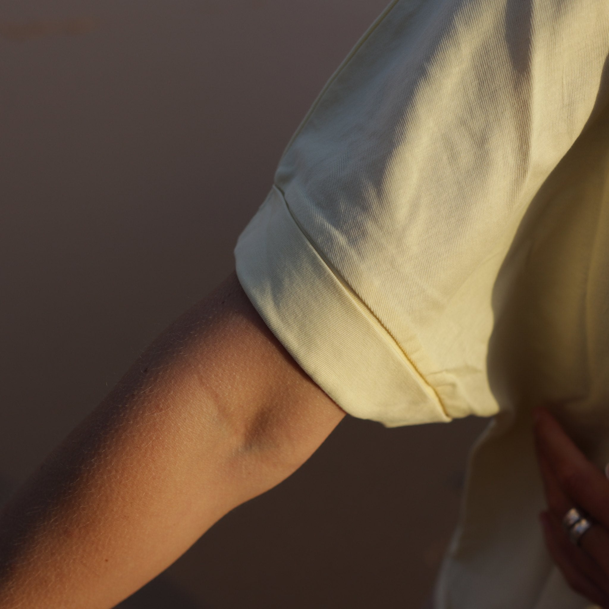 Oversized Shirt mit gesticktem Herzlogo