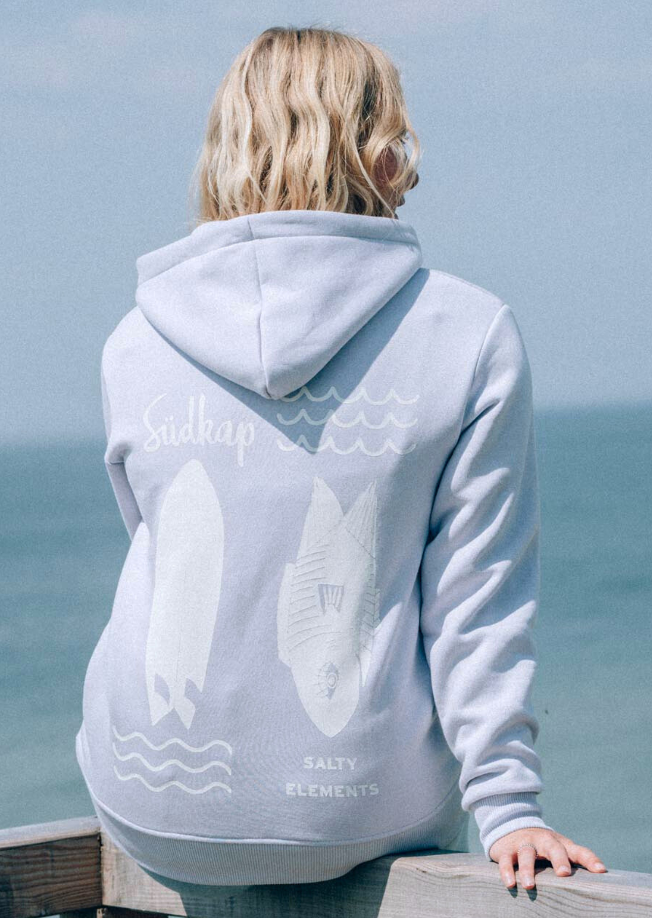 Hoodie SALTY FISH Lavendel