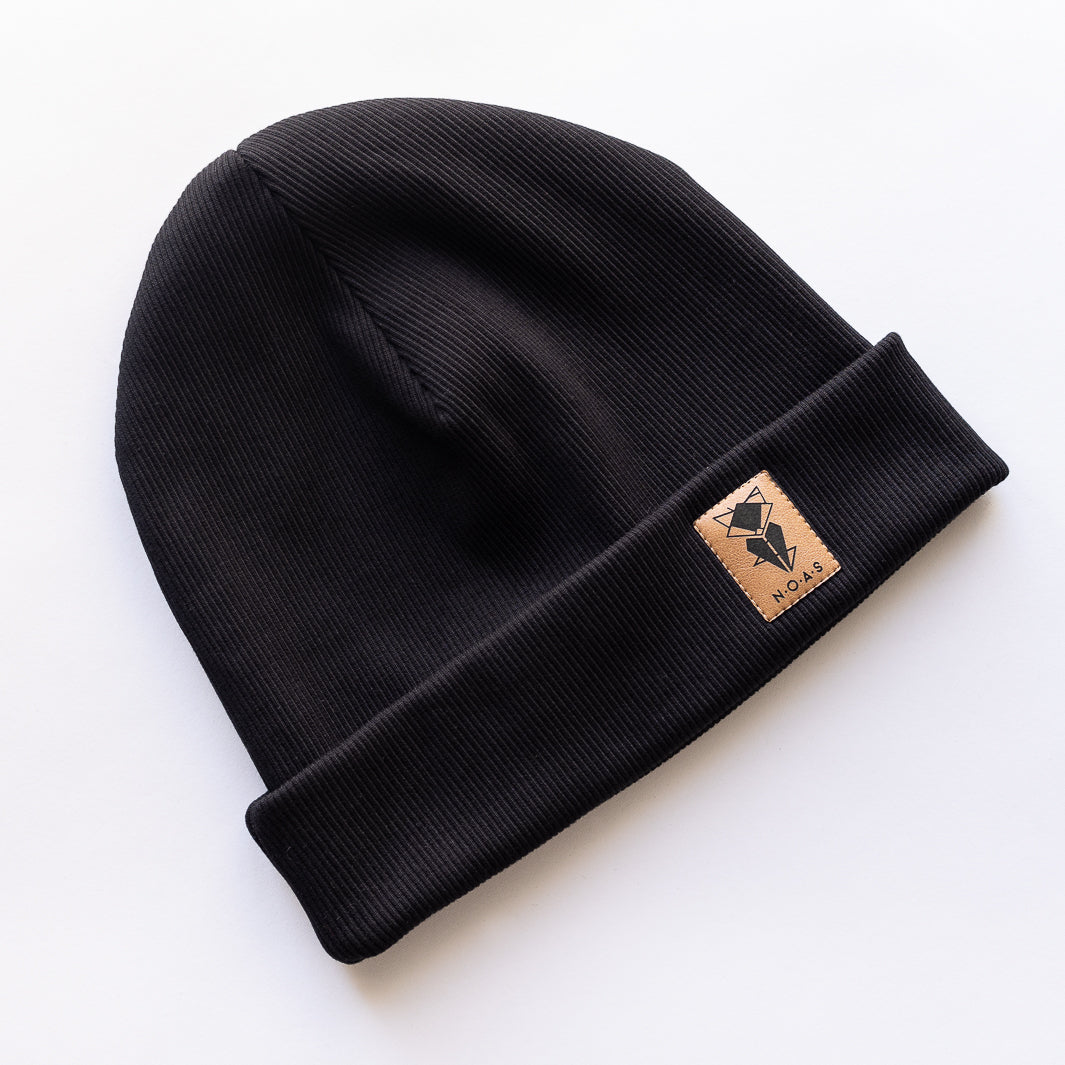 NOAS Beanie Schwarz