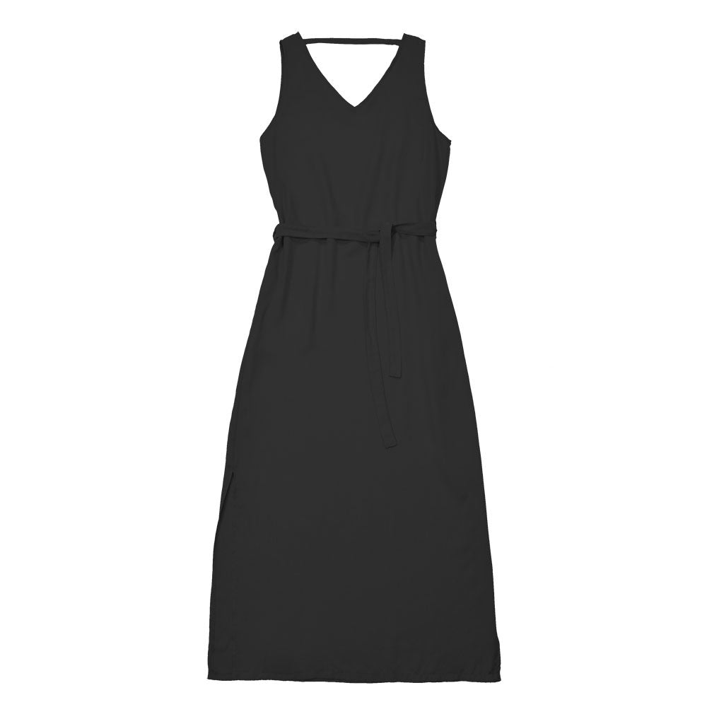 schwarzes Maxikleid VANI aus TENCEL®