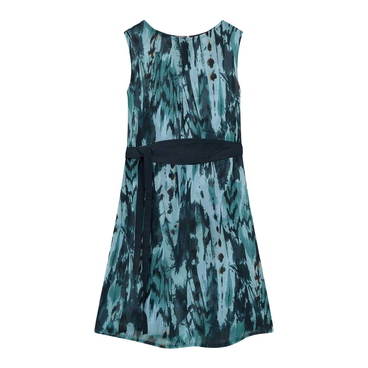 ADELE Kleid mit Aquarell-Muster aus TENCEL®