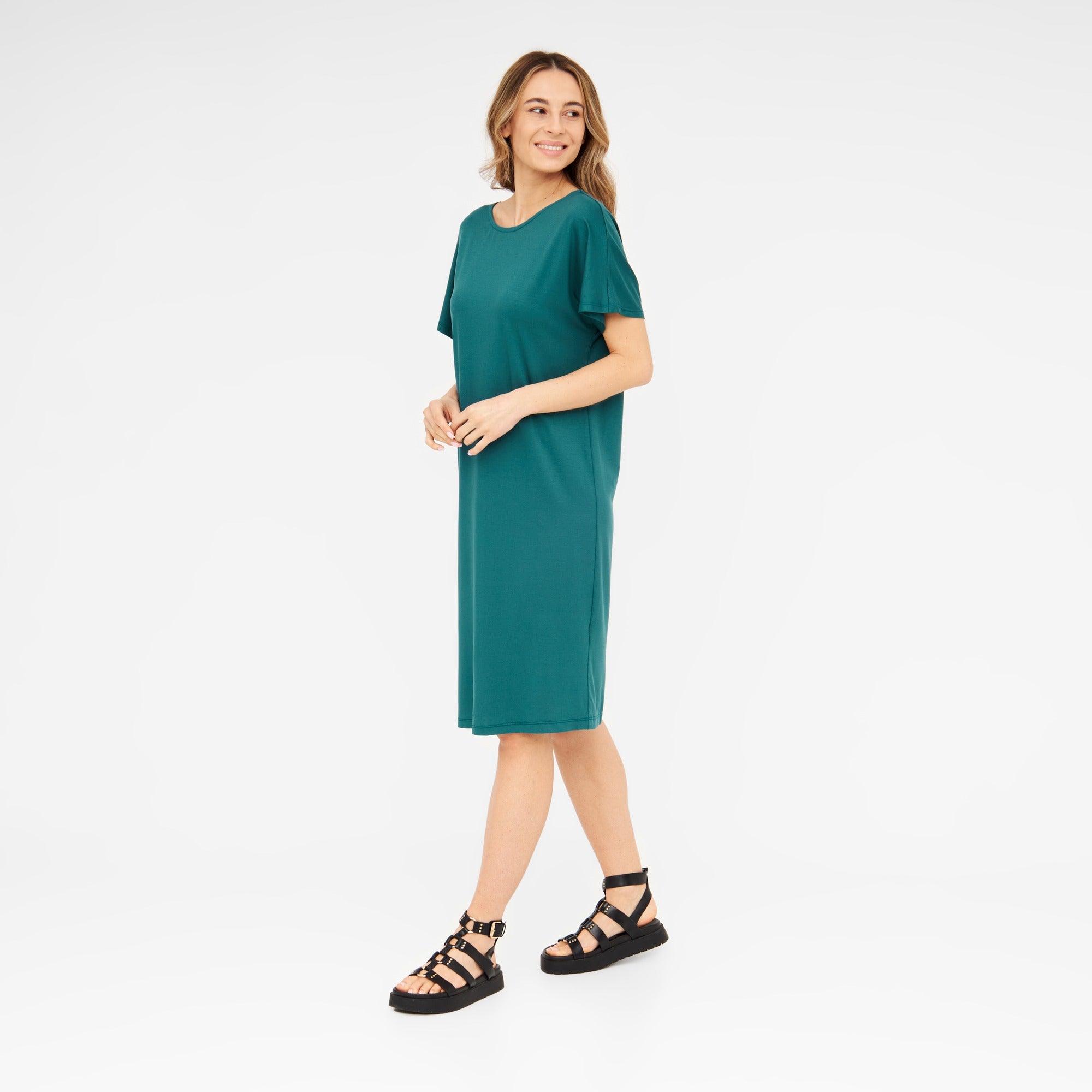Rückenfreies Jerseykleid FARLO