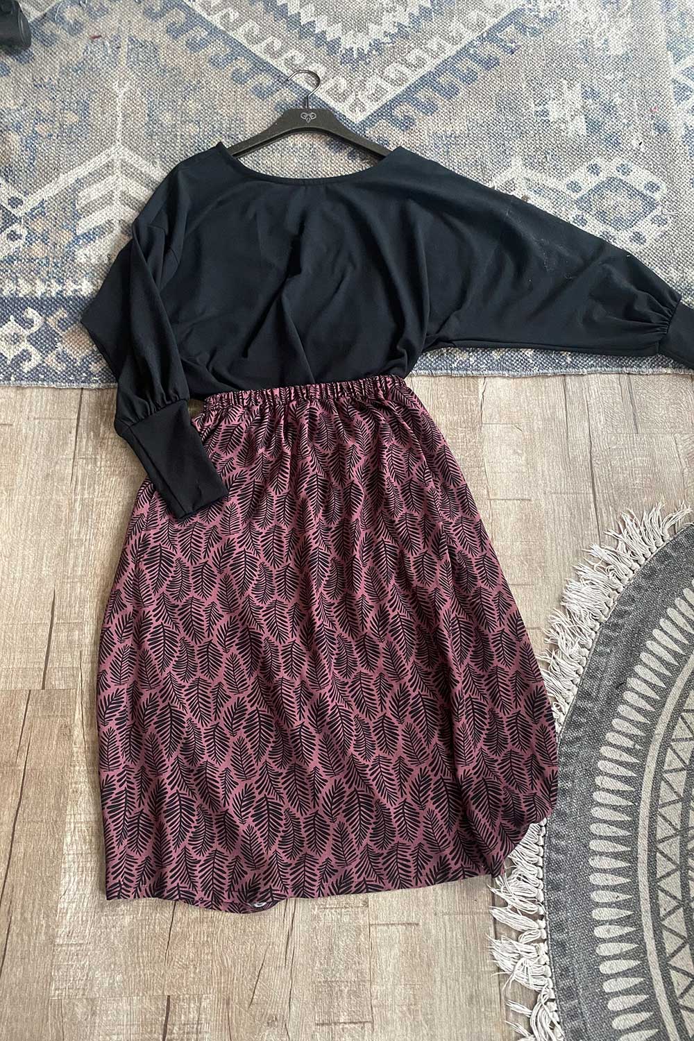 Rock SYMPLA beere aus ECOVERO®