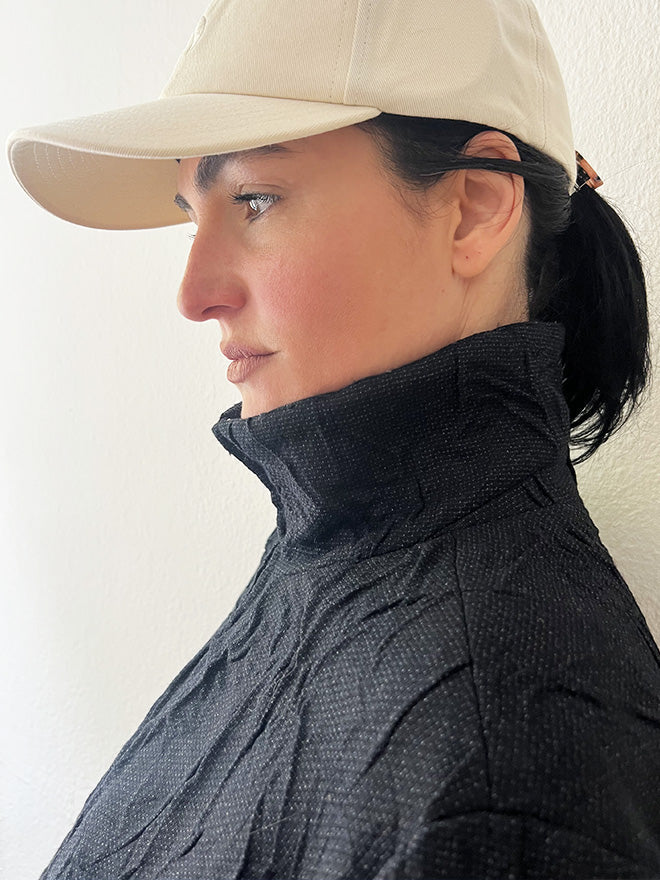 Hochwertiger Blouson INK mit Wolle in Nachtblau