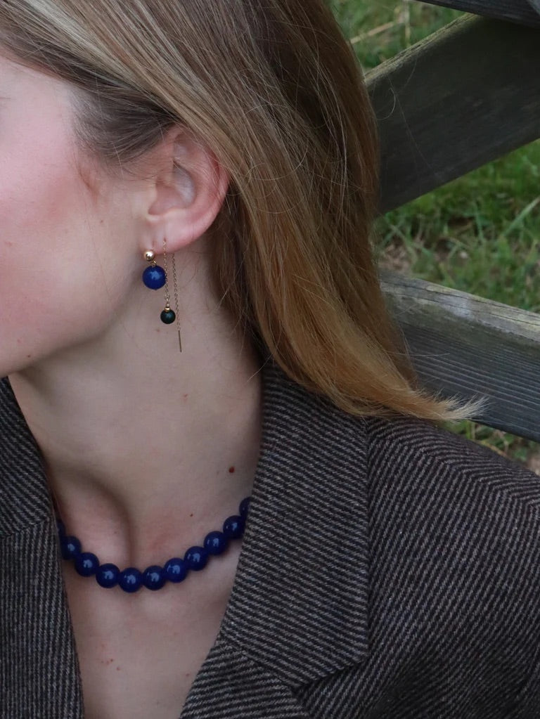 Ohrringe Lapis Lazuli "Wisdom"