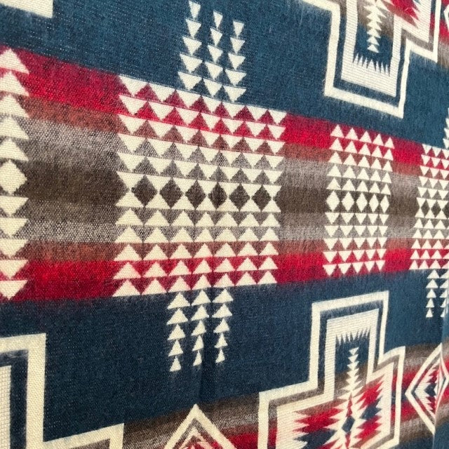 ETHNO Kingsize Decke Cruz Blue