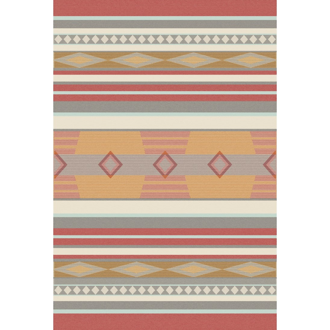 Buenaventura Earth- Boho Merino-Wolldecke