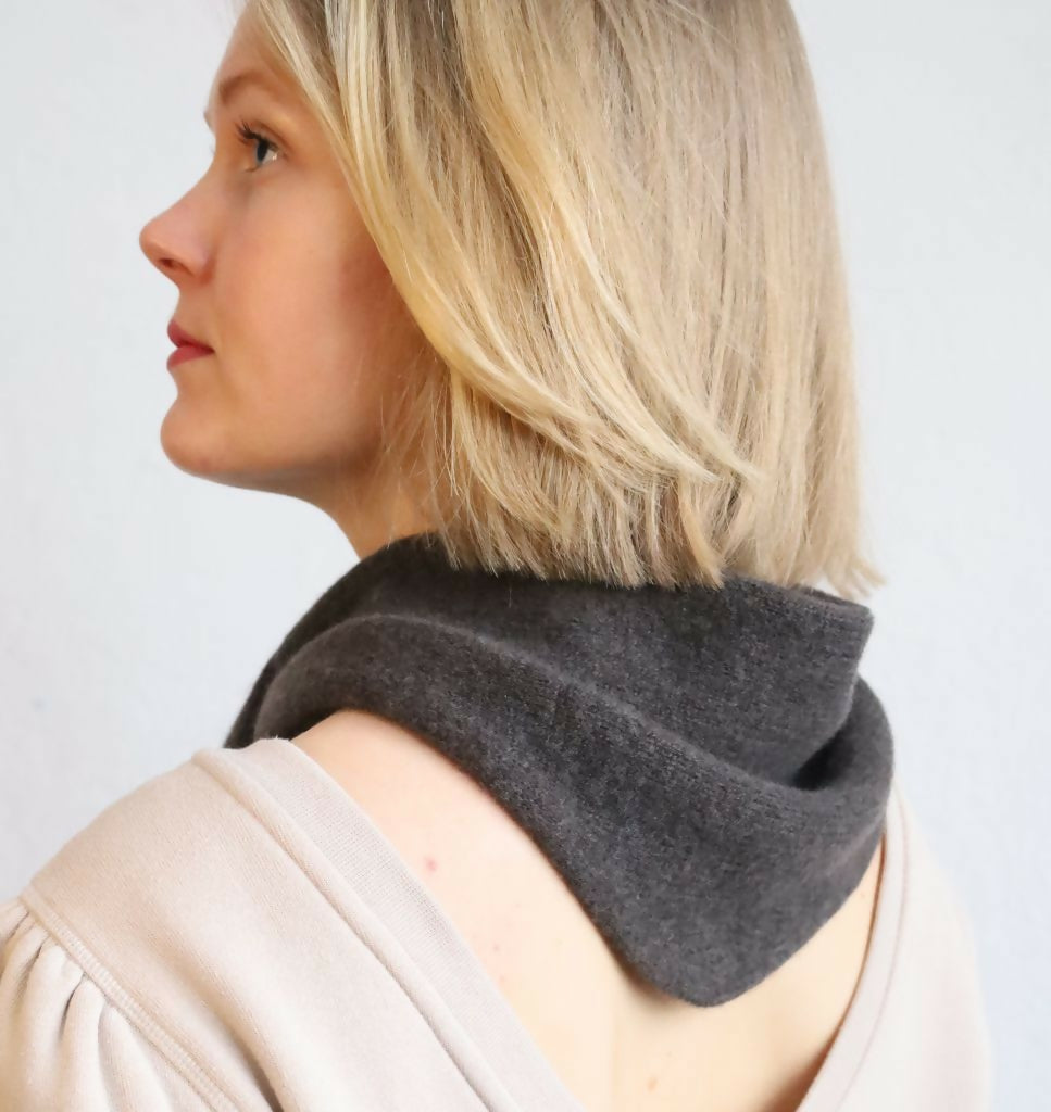 Dreieckstuch SIMPLE Islandia Brown Melange