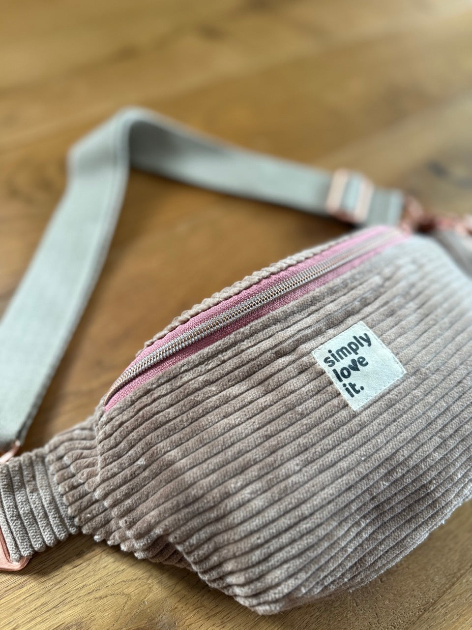 simply love it Luni Bag Cord beige für Damen (Bio-Baumwollcord)