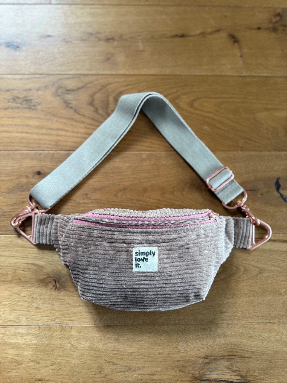 simply love it Luni Bag Cord beige für Damen (Bio-Baumwollcord)