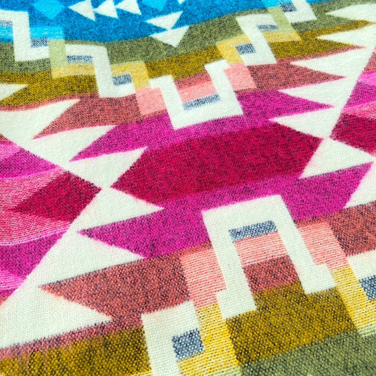 Boho Reise-Decke 110x205cm I Cotopaxi Multicolor