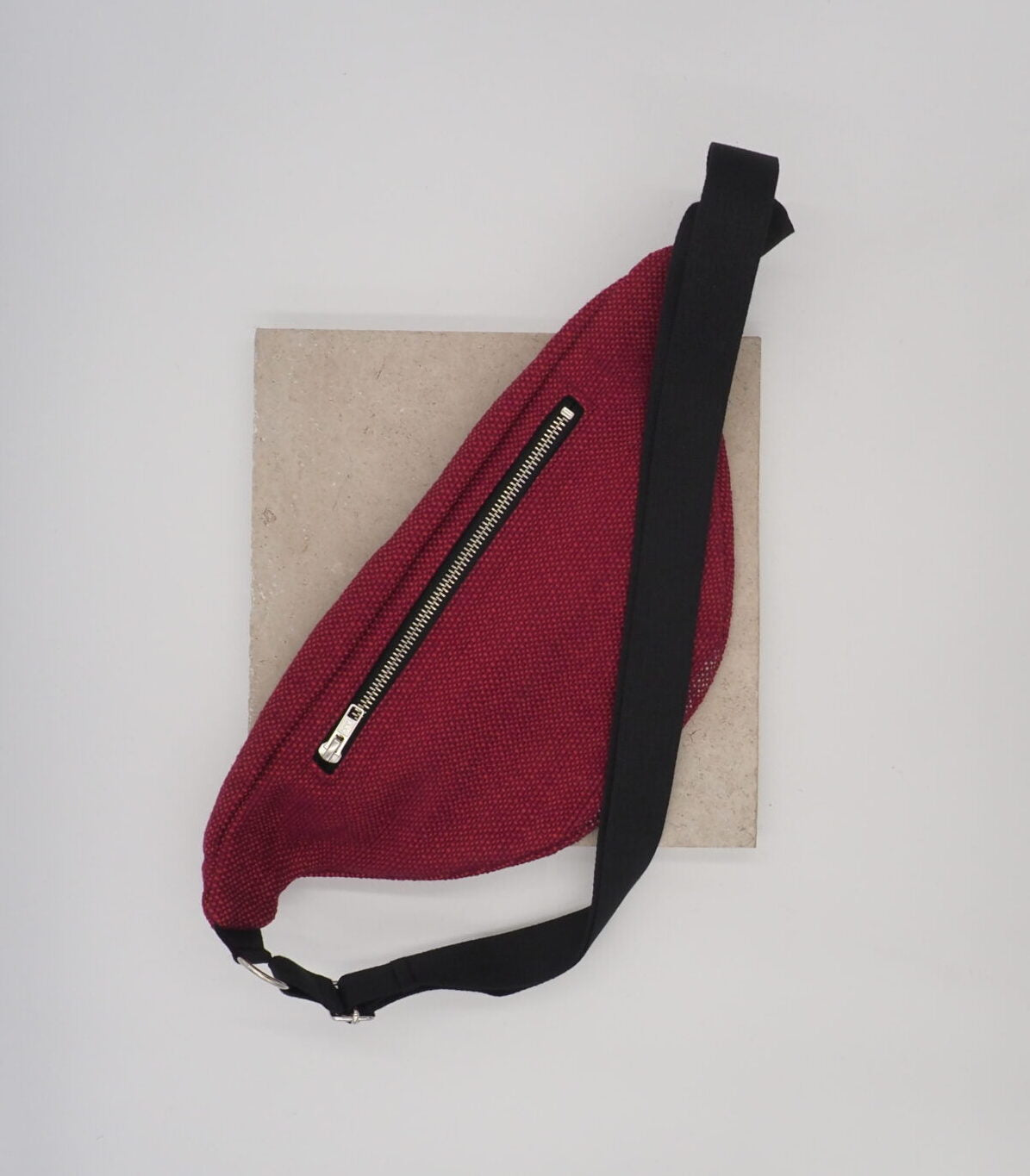 Bauchtasche Canvas pink Bumbag XL - handgefertigt in Hamburg | Jede Studio