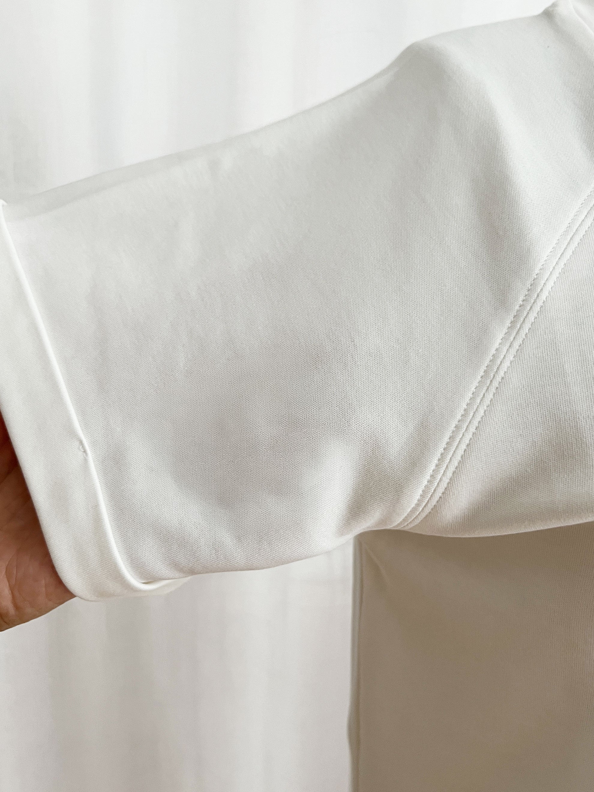 T-Shirt Smilla aus weicher Pima-Baumwolle in off-white | Sweersocean