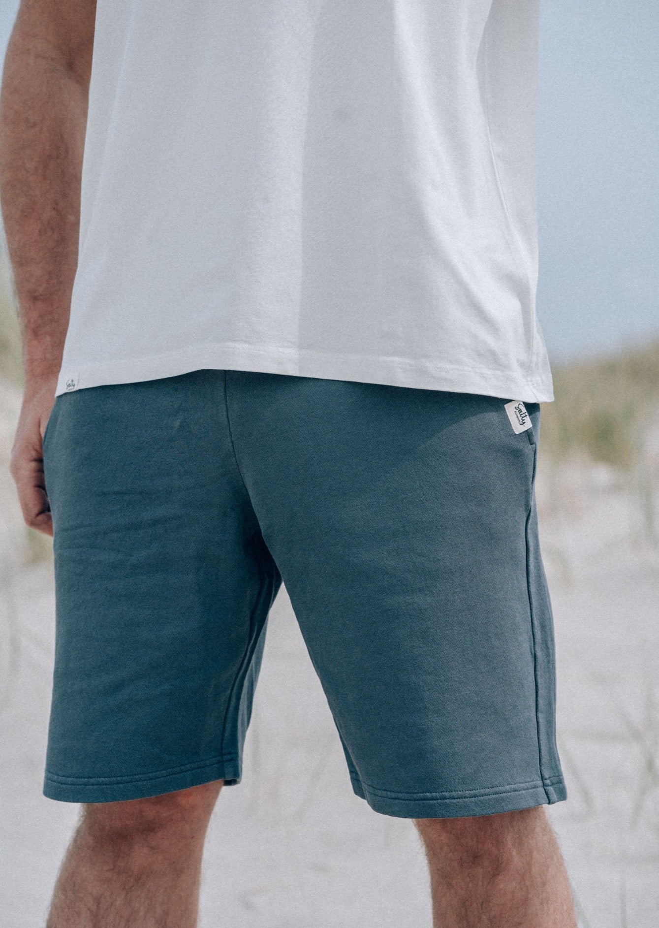 Jogger Shorts Grau