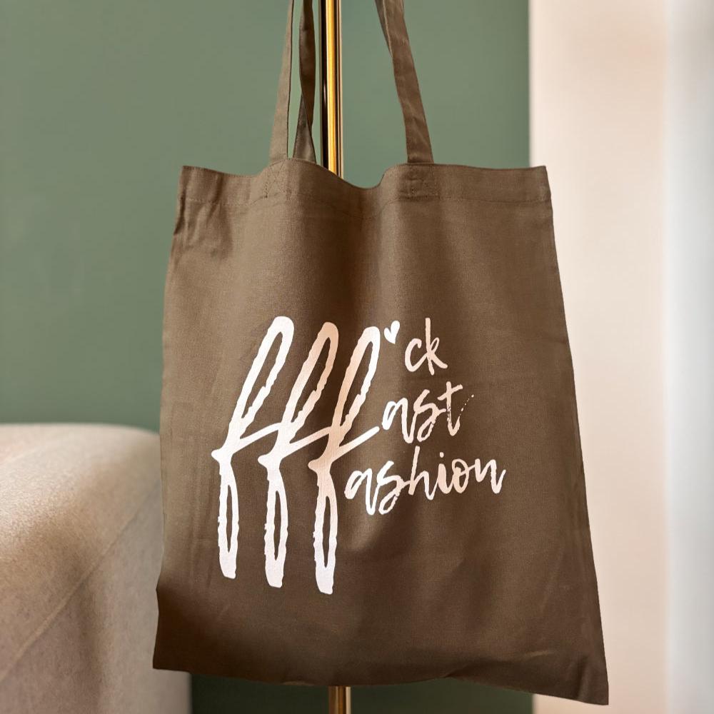 Statement Bag F*ck Fast Fashion