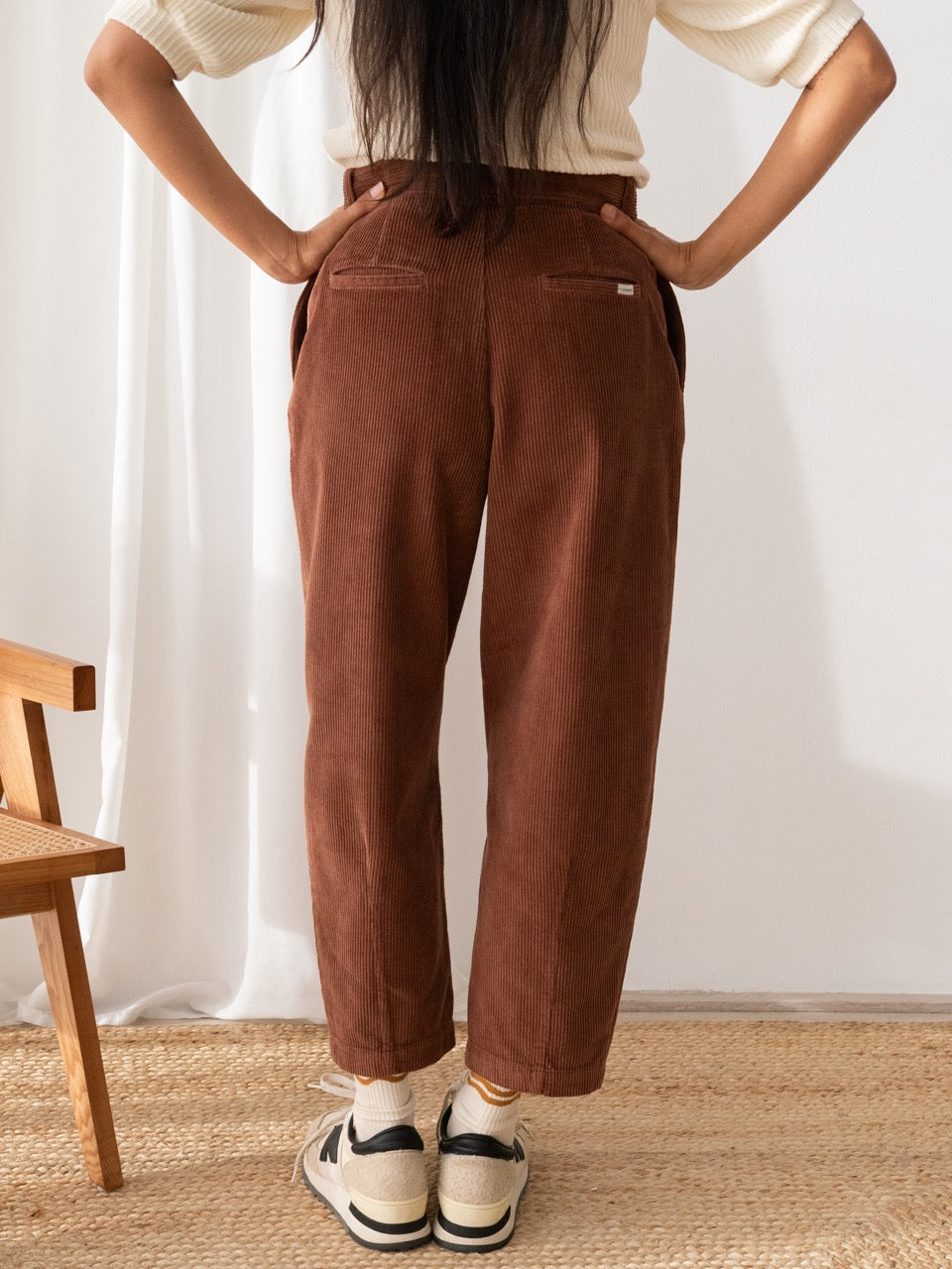 TWOTHIRDS Cordhose Haruku Cappuccino für Damen