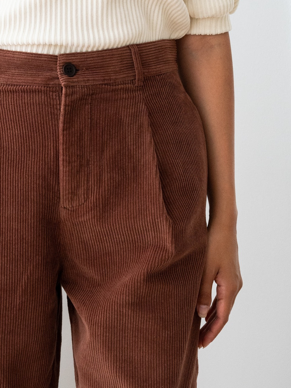 TWOTHIRDS Cordhose Haruku Cappuccino für Damen