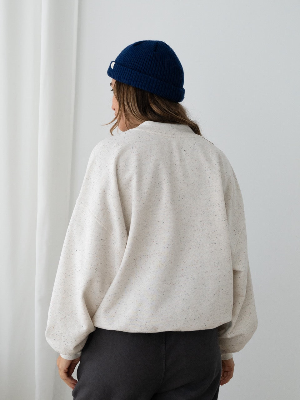 TWOTHIRDS Merino Mütze Indigo Blue