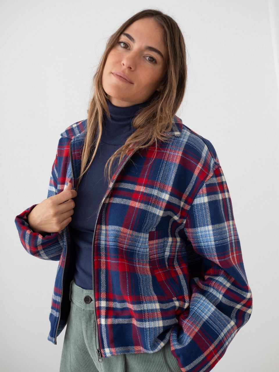 TWOTHIRDS Jacke Farout Checks für Damen